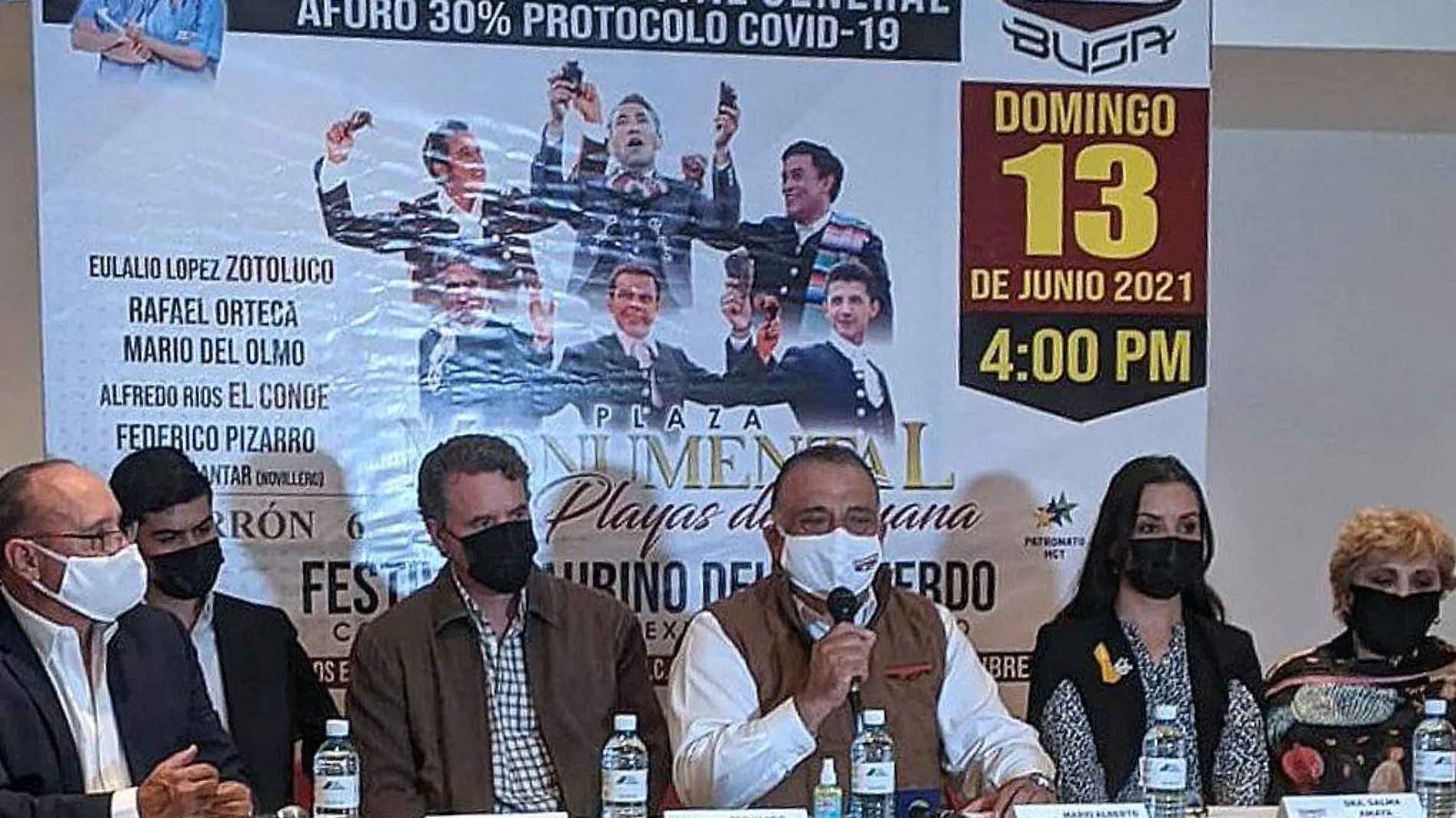 Conferencia de prensa Temporada Taurina Tijuana 2021